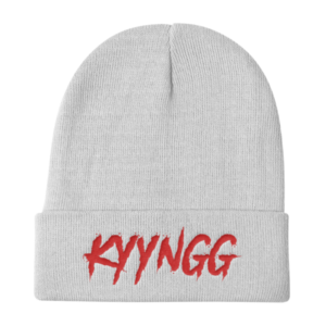 Kyyngg Red Logo Beanie